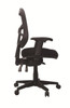 Buro Metro Ergonomic Chair Black Nylone Base With Arms : 202A-N-M3-SS 