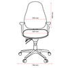 Buro Persona Ergonomic Chair Black With Arms : 128-63