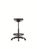 Buro Polo Stool Black : 142-PU3-AT 