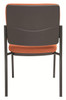 Buro Lindis Visitor Chair 4 Leg Black Frame  Safetex Rust : 523-PC3-87 