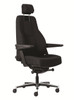 Buro Maverick 24/7 Controller Chair Black Fabric : 801A-23 