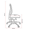 Buro Metro Ii Ergonomic 24/7 Chair Nylon Base  Safetex Olive : 222-N-84-SS 