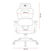 Buro Powera Ergonomic Gaming Chair Sentinel : 156-M3-1 