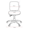 Buro Roma Ergonomic Chair 3 Lever Mid Back  Safetex Rust : 719-87-UB-SS 