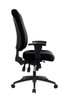 Buro Tidal Ergonomic Chair High Back  Black W Arms : 242A-23 