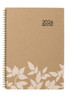 CUMBERLAND 2026 Ecowise Diary A4 Week To View Kraft : 47SECB26 