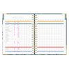 Orange Circle 2026 Bella Flora 2026 Bella Flora Wtv Diary 216x279mm : 26428 
