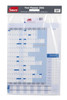Sasco 2026 Standard Year Planner 610 X 870mm Blue : 1058026 