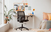 Mondo Brook Task Chair Black, W Arms : 260A-M3 