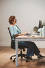 Mondo Mistral Task Chair Black, W Arms : 798A-M3 