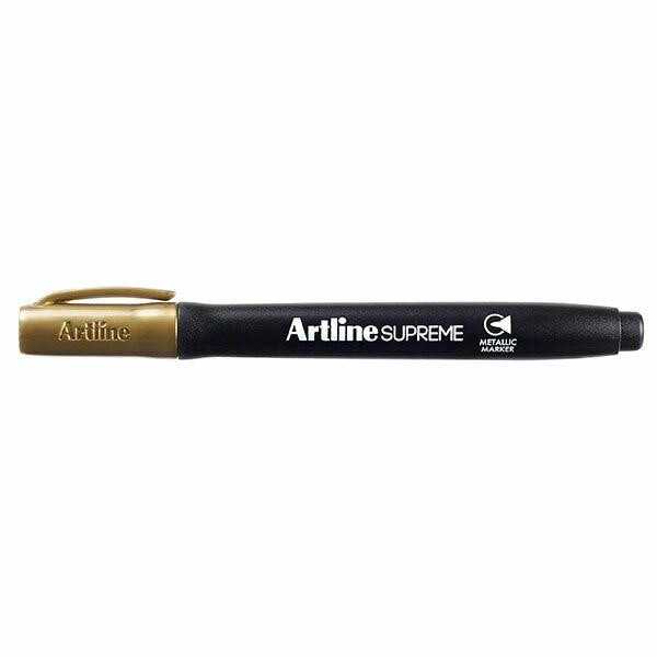 Artline Supreme Metallic Marker Gold BOX12 109931 The