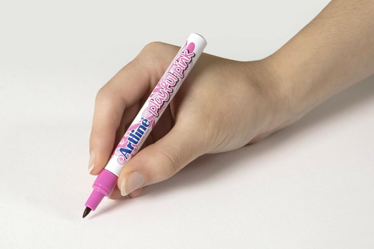 Artline Fashion Permanent Marker 0.7mm Bullet Nib Playful Pink