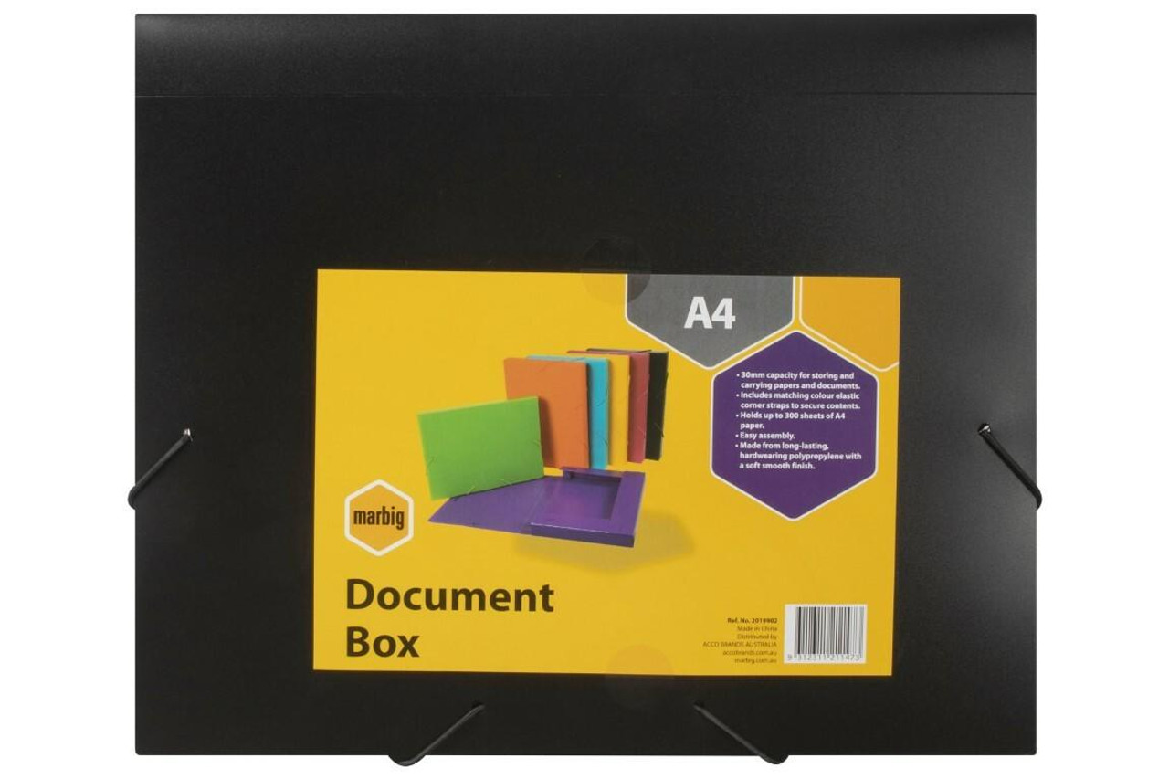 Document box A4, Black