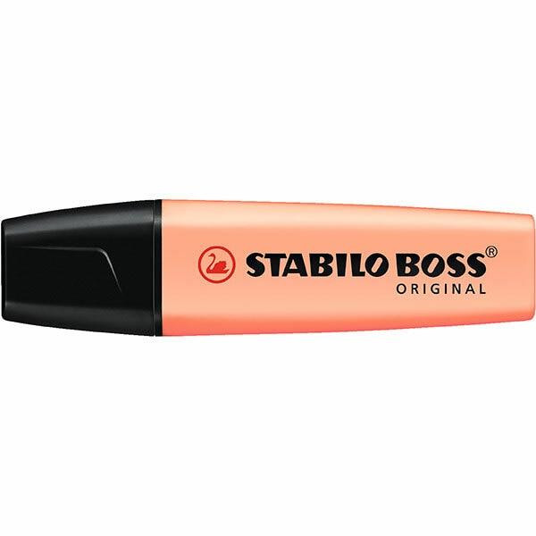 STABILO Boss Pastel Highlighter Creamy Peach Box10 49632 The