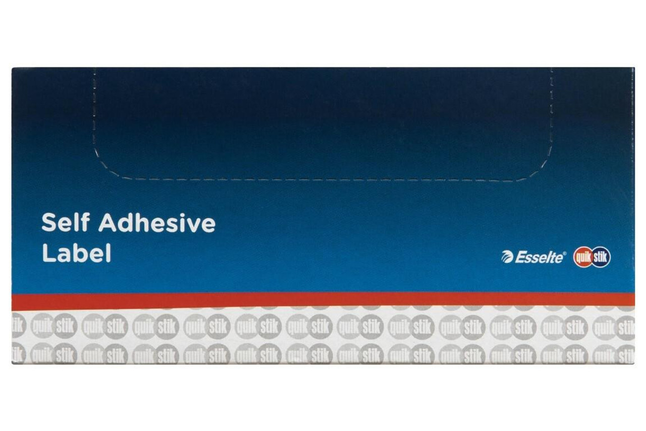 Quikstik Label Dispenser Eyelets Plastic White 200 Labels X ...