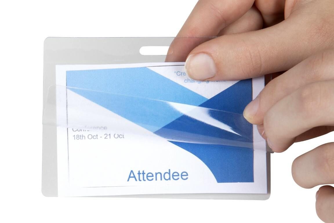 Rexel Id Name Badge Pack10 X CARTON of 5 98600 The