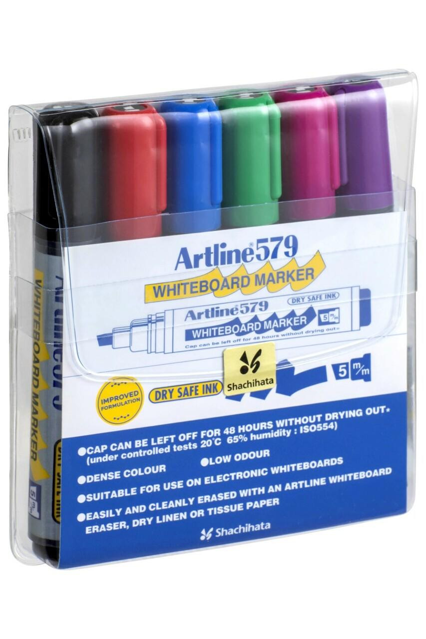 Artline Supreme Whiteboard Marker Assorted 105178 The Stationery Store