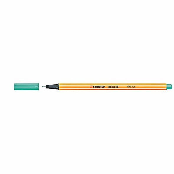 STABILO Point 88 Fineliner Ice Green BOX10 0350540