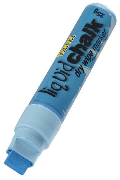 TEXTA Liquid Chalk Marker Dry Wipe Blue 0388040