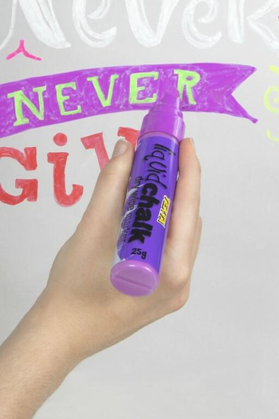 TEXTA Liquid Chalk Marker Dry Wipe Purple 0388070