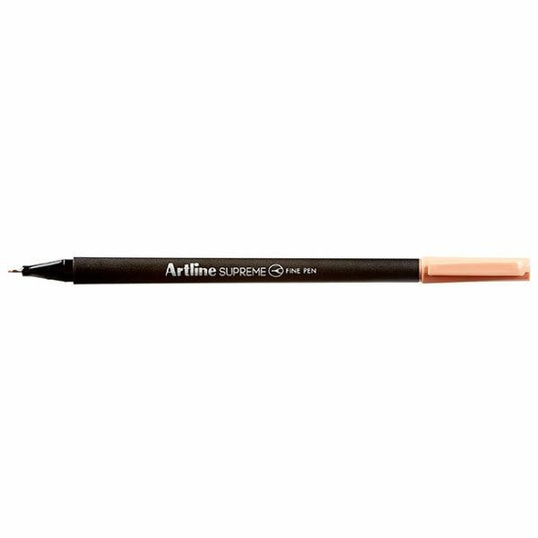 Artline Supreme Fineliner Pen 0.4mm Apricot BOX12 102128