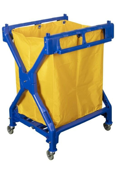 Cleanlink Scissor Trolley Blue 12018