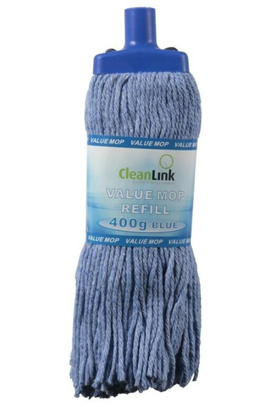 Cleanlink Mop Head 400gm Blue 12041