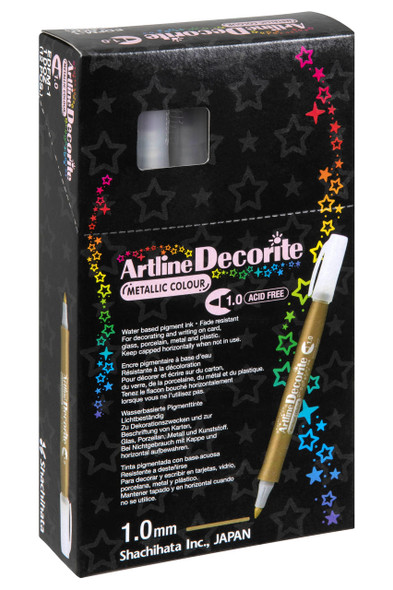 Artline Decorite Metallic 1.0 Purple BOX12 140796