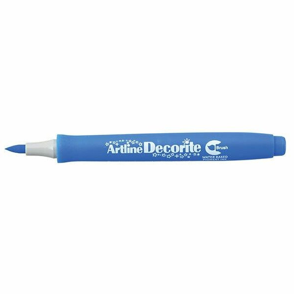 Artline Decorite Standard Brush Blue BOX12 140803