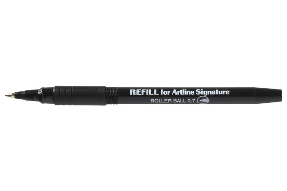 Artline Signature Roller Ball Pen Refill Black X CARTON of 12 149011