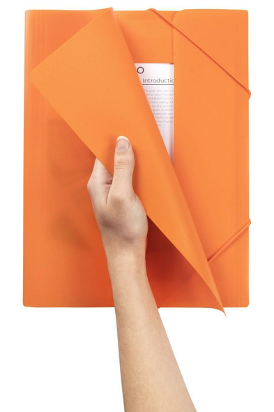 Marbig Document File A4 Orange X CARTON of 12 2095106