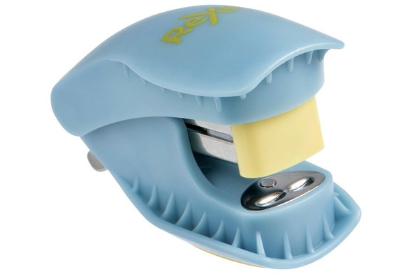 Rexel Stapler Mini Beasti Blue/Yellow X CARTON of 10 210841