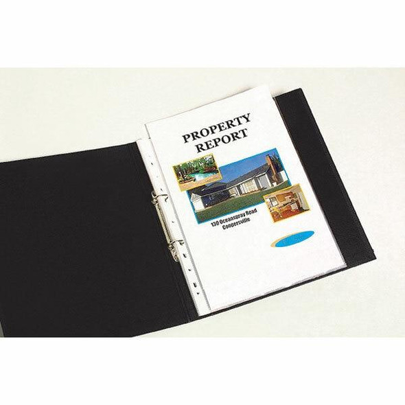 Marbig Sheet Protectors Lightweight A5 100Box 25106