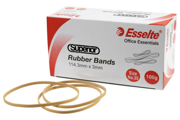 Esselte Superior Rubber Bands Size 35 37840P