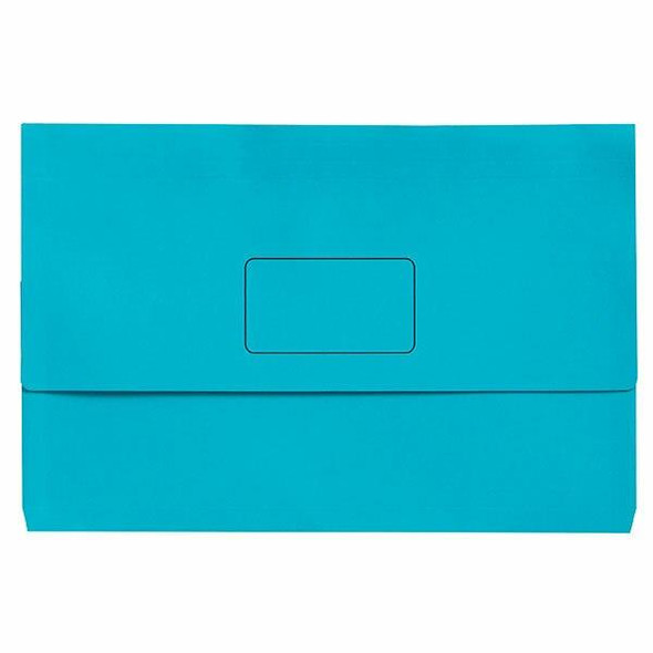 Marbig Slimpick A3 Document Wallet Brights Marine X CARTON of 20 4005501