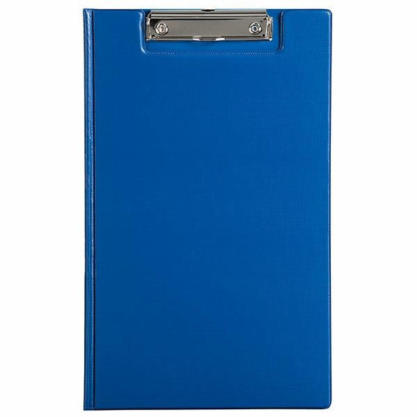 Marbig Clipfolder Pe Foolscap Blue X CARTON of 20 4300501