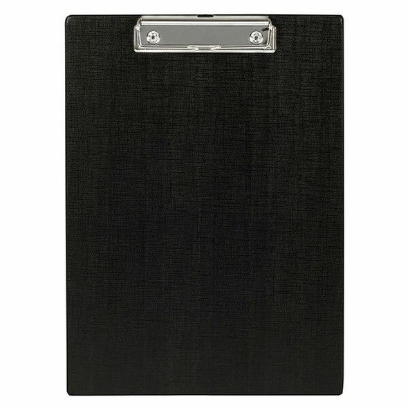 Marbig Clipboard Black A4 Pvc X CARTON of 6 4302002