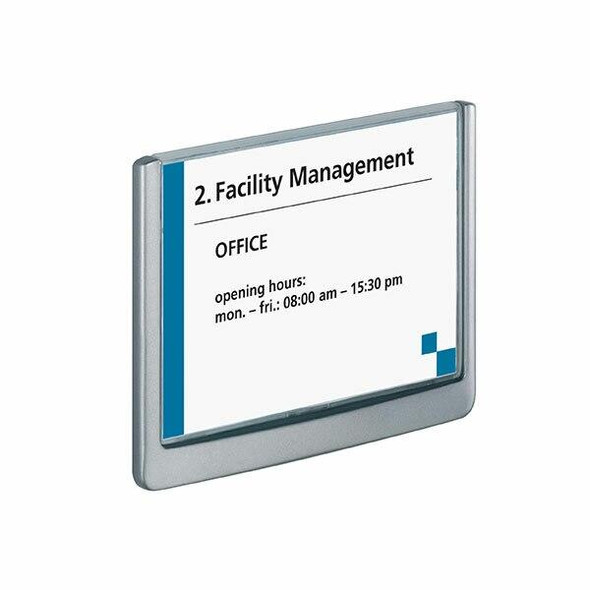 DURABLE Click Sign 149 X 105.5mm Grey 486137