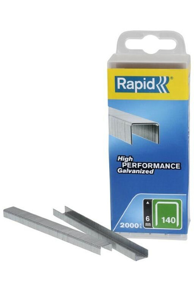 Rapid Tools Staples 140/6mm Box2000 5000239
