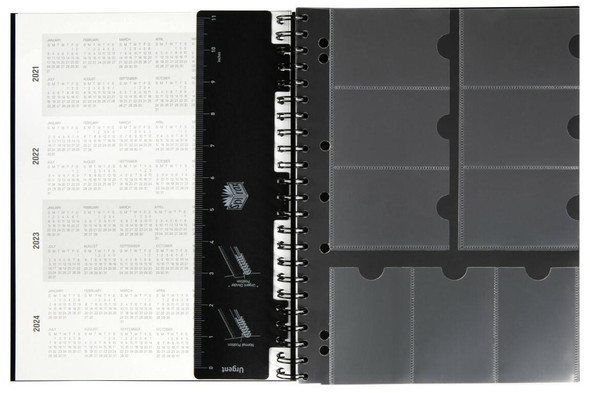 Spirax 400 Platinum Notebook A4 200 Page Black X CARTON of 5 56400