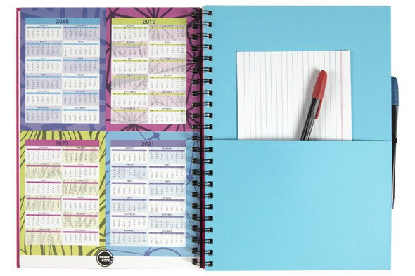 Spirax Kode 512 A4 Hardcover Notebook 160page Assorted X CARTON of 5 56512KODE
