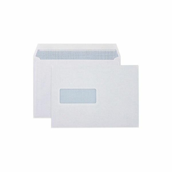 CUMBERLAND Booklet Mailer With Window 90gsm C5 162 X 229mm White 6063411
