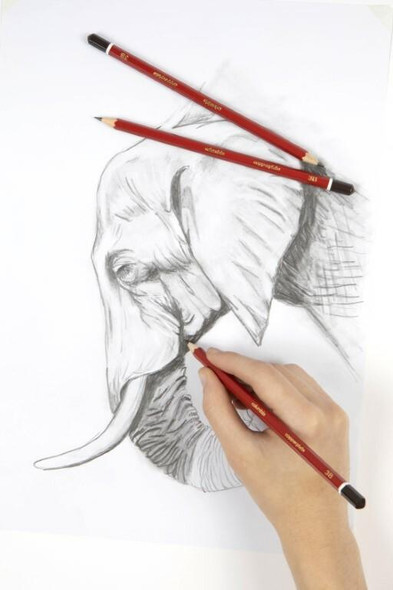 columbia Copperplate Lead Pencil Hexagonal 3b Box20 BOX20 617003B