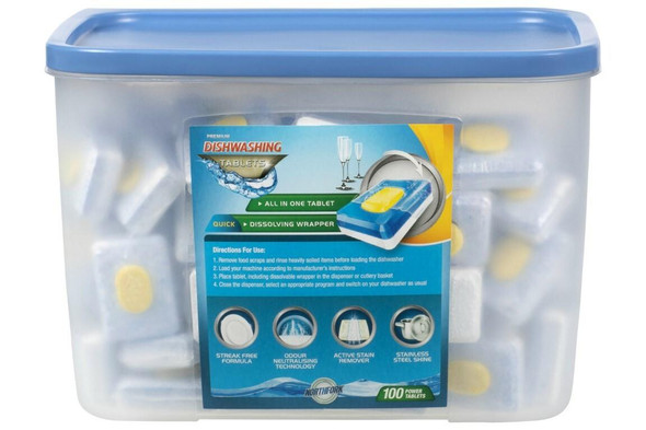 NORTHFORK Dishwashing Tablets Box100 X CARTON of 4 631193538