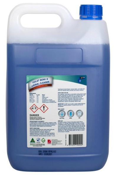 NORTHFORK Toilet Bowl And Urinal Cleaner 5 Litre X CARTON of 3 632020700