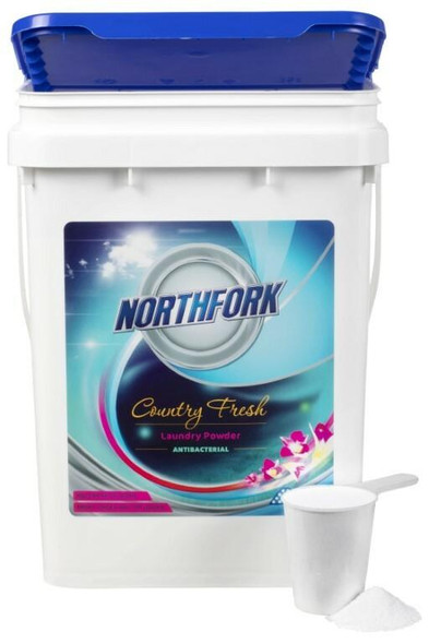 NORTHFORK Antibacterial Laundry Powder 9kg Pail 636161500