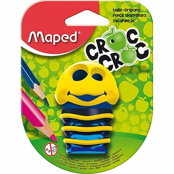 Maped Croc Sharpener 2 Hole X CARTON of 4 8001700 Maped Croc Sharpener 2 Hole X CARTON of 4 8001700