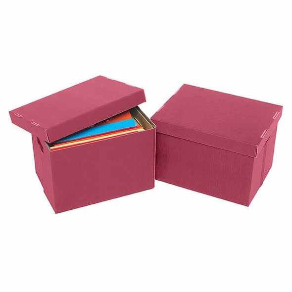 Marbig Archive Box Berry X CARTON of 10 8018103