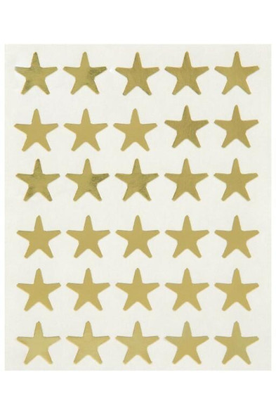 Quikstik Labels Hangsell Gold Star 150 Labels 80377PGLD