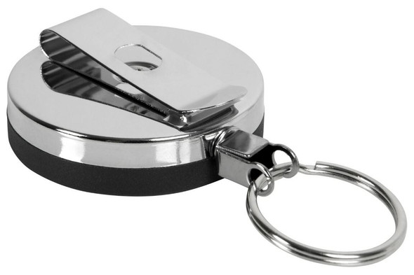 Rexel Id Retractable Metal Key Holder Nylon Cord X CARTON of 6 9800702